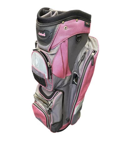 Used Datrek BLK/GRY/PINK BAG Womens Stand Bag Black And Pink 11862-S000094021