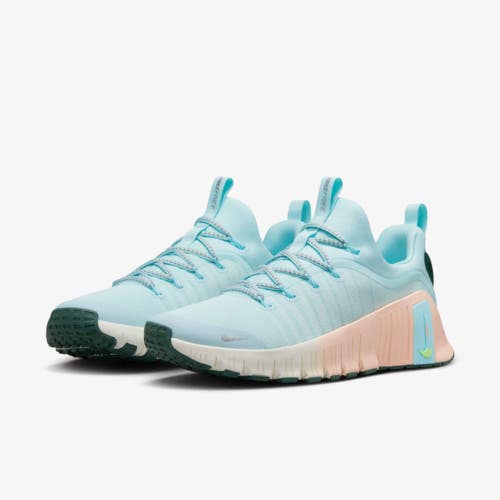 Nike Free Metcon 6 Premium HV5228-474 Women's US 10.5 Blue Workout Shoes DDK969