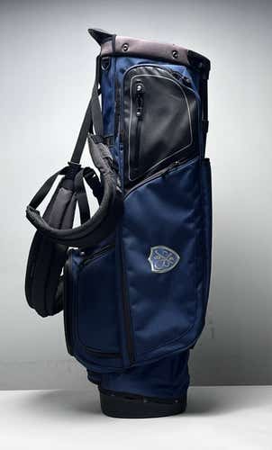 Ping Hoofer Stand Bag Blue 5-Way Divide Dual Strap Golf Bag