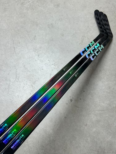 3 PACK 50 Flex P90TM JR CCM Jetspeed FT8 Pro Left Hand Hockey Stick Pro Stock (New)