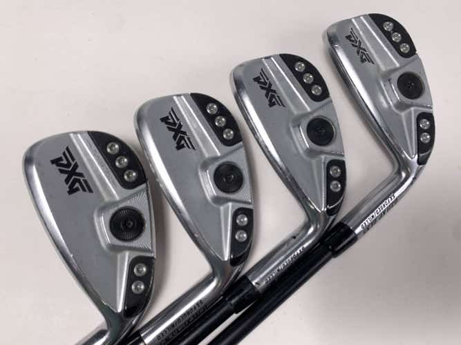 PXG 0311 XP GEN5 Chrome Iron Set 7-PW KBS Max Graphite Iron 45 Lite RH