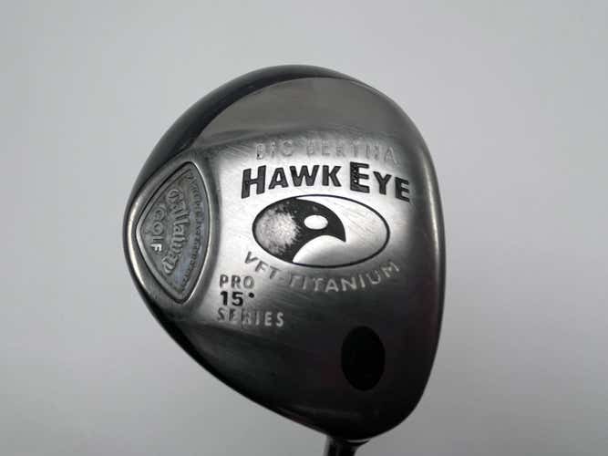 Callaway Hawkeye VFT Pro Series 3 Fairway Wood 15* RCH M70 Tour X-Stiff RH