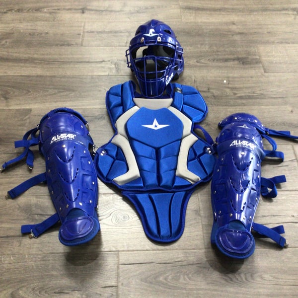 Royal Blue All Star Player's Series Catcher's Set Age 9-12(Used)