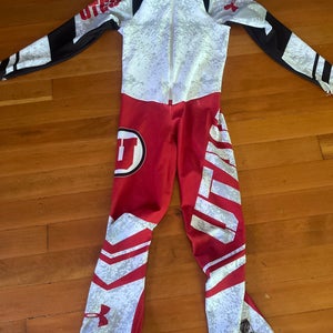 Under Armour University of Utah Ski Team DH Race Suit Unpadded Medium