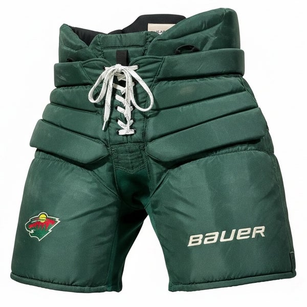 Samuel Hlavaj Wild Bauer Pro Spec Hockey Goalie Pants Pro Stock (Used) 42947