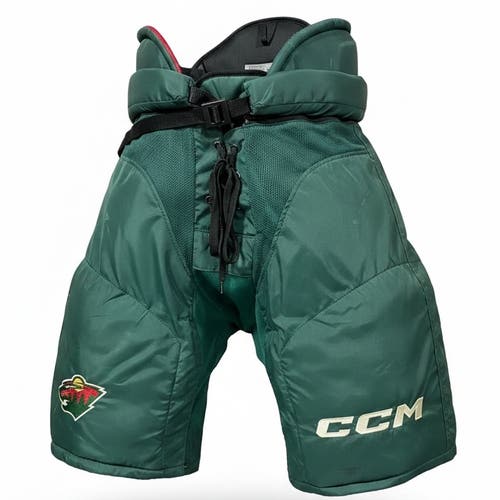 Wild Senior Large CCM HP45X Hockey Pants Pro Stock (Used) 98871