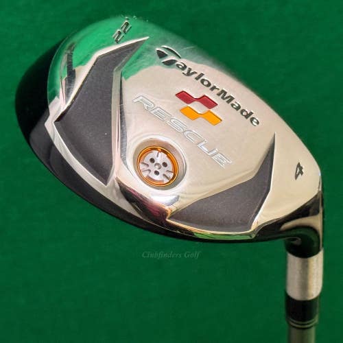 Lady TaylorMade Rescue 2009 22 4 Hybrid TaylorMade REAX 50-L Graphite Ladies