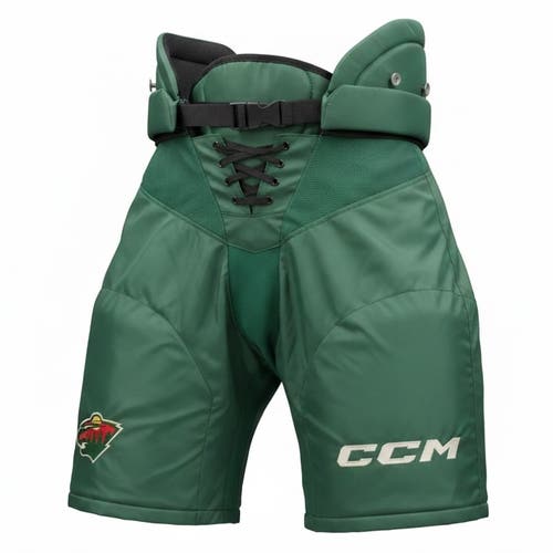 Wild Senior Large CCM HPTKXP Hockey Pants Pro Stock (Used) 24439