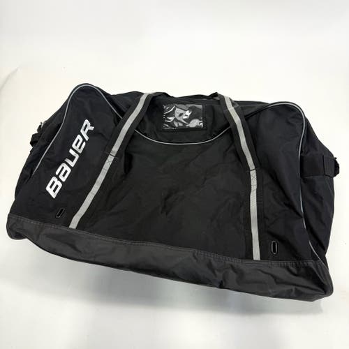 Used Black Bauer Hockey Player Bag