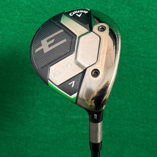 Callaway ELYTE 21 Fairway Wood 7 Aldila NV Green 75-S Graphite Stiff w/ HC