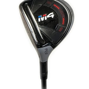 LH TaylorMade M4 15* 3 Fairway Wood Graphite Fujikura Atmos Red 6S Stiff Flex