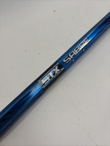 STX Sabre Defensive Lacrosse Shaft, 50", Blue