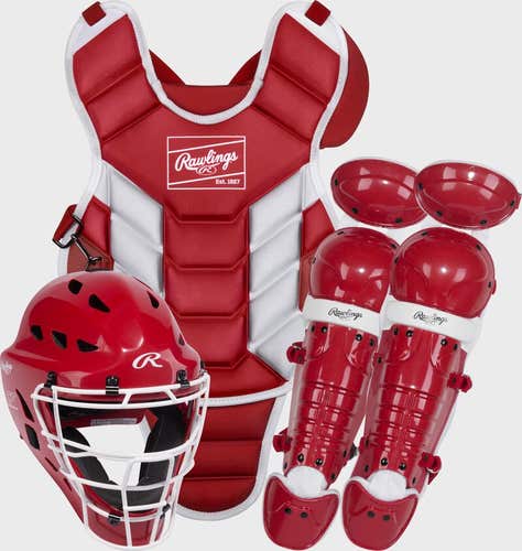 New Rawlings Plyr Ser Yth Catch Red 11497-RAWPLYYTHRED