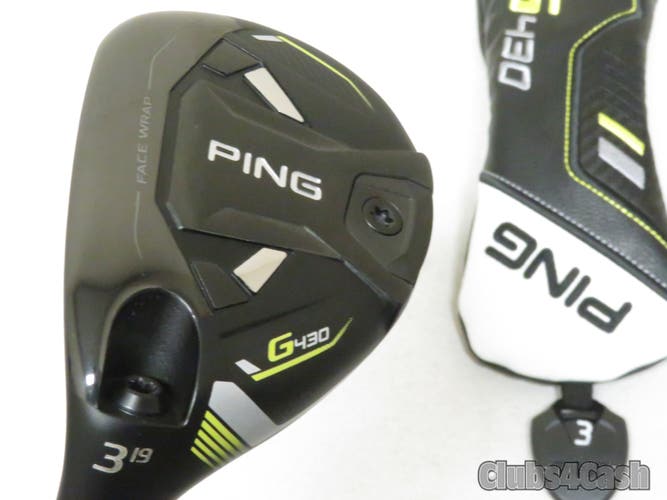 PING G430 Hybrid 19  3H Alta CB 70 Black Regular Flex +Cover .. LEFT LH  MINT