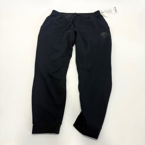 New Black Chicago Blackhawks Lulu Lemon City Sweat Jogger Pant | XL | R88