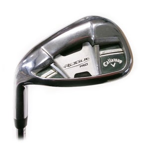 LH Callaway Rogue Pro Single Approach Wedge 1* Upright Steel Regular Flex