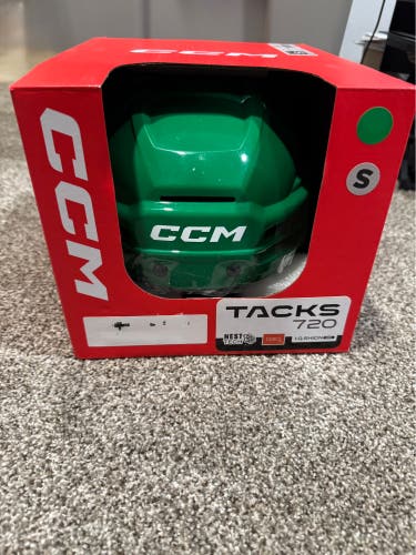 Kelly Green CCM Tacks 720 Helmet | Small (NEW) HECC 2031