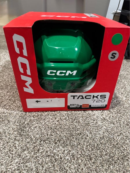 NEW CCM Tacks 720 Helmet – Small – Kelly Green – HECC 2031