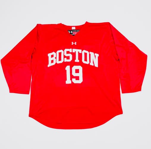 Boston University Under Armour Practice Jersey-Large-Red