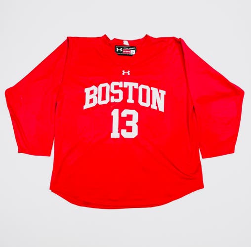Boston University Under Armour Practice Jersey-XL-Red