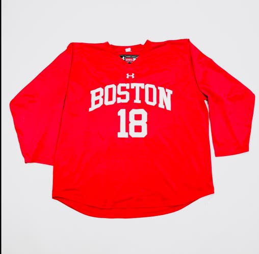 Boston University Under Armour Practice Jersey-XL-Red