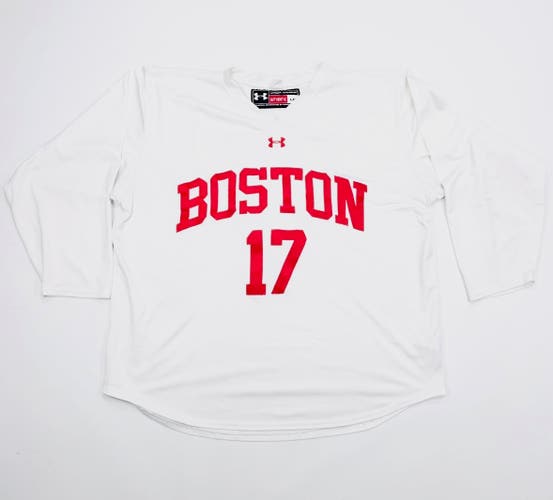Boston University Under Armour Practice Jersey-Large-White