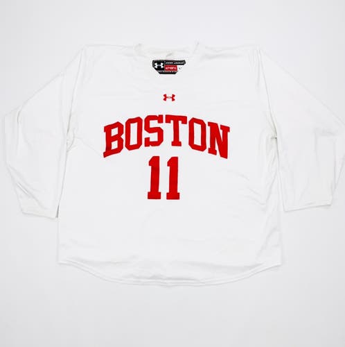 Boston University Under Armour Practice Jersey-Large-White