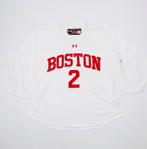 Boston University Under Armour Practice Jersey-Large-White