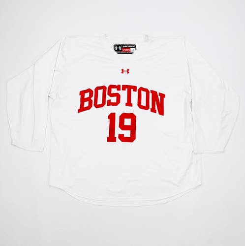 Boston University Under Armour Practice Jersey-Large-White