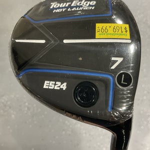 Tour Edge HOT LAUNCH E524 #7 Fairway Wood 40" ALDILA ASCENT 45 Ladies Flex WRH