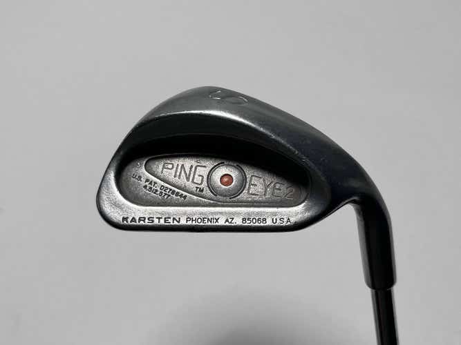 Ping Eye 2 Sand Wedge SW Orange Dot 2* Flat Wedge Steel Mens RH