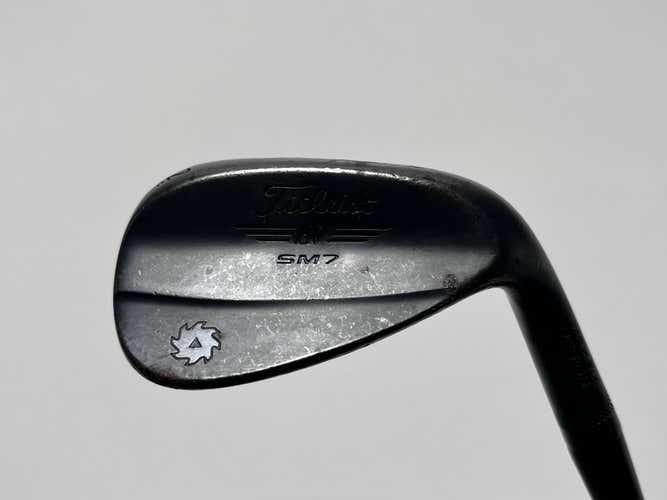 Titleist Vokey SM7 Jet Black Gap Wedge GW 52* 8 Bounce F-Grind Wedge RH