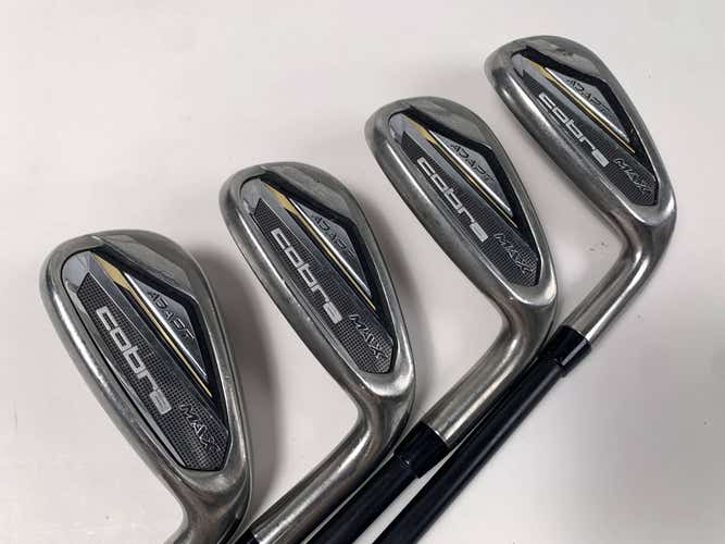 Cobra DS-ADAPT Max Women's Iron Set 8-PW+GW KBS PGI 55 Ladies Graphite Womens RH
