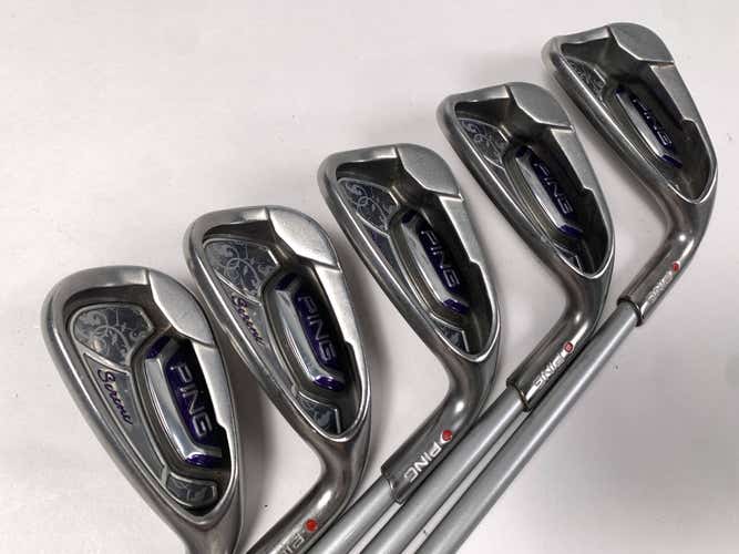 Ping Serene Iron Set 7-PW+SW Red Dot 1* Flat ULT 210 Ladies Graphite Womens RH