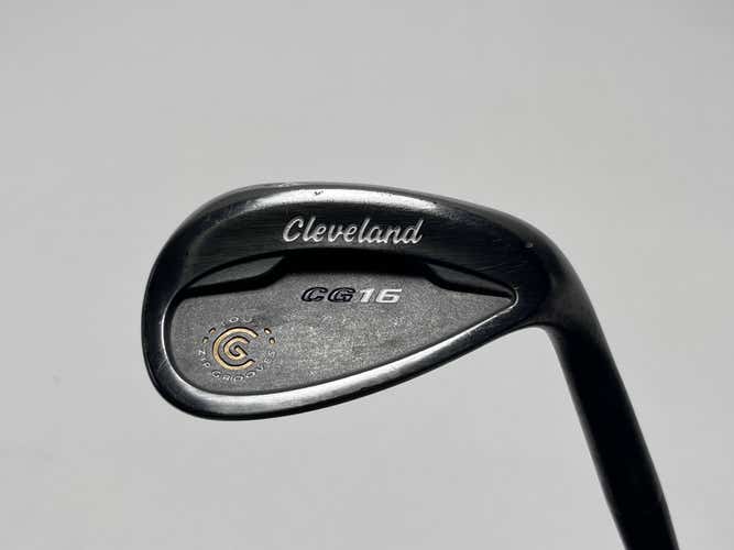 Cleveland CG16 Black Zip Groove Sand Wedge SW 56* 14 Bounce Traction RH
