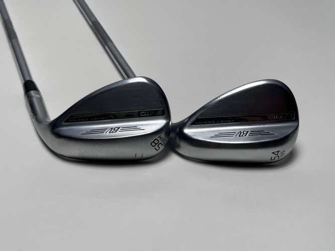 Titleist Vokey SM10 Tour Chrome Wedge Set 54* 10 58* 8 Vokey Wedge Steel Mens RH