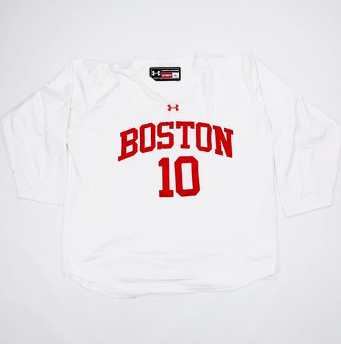 Boston University Under Armour Practice Jersey-XL-White