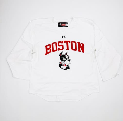 Boston University Under Armour Practice Jersey-Large-White