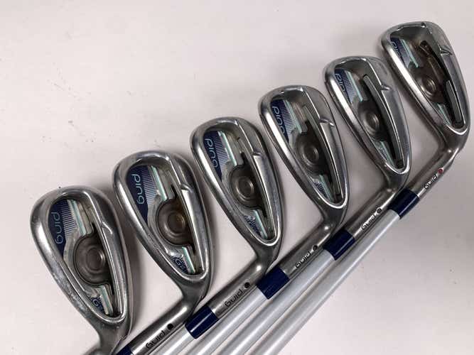 Ping G LE Iron Set 6-PW+SW Black Dot ULT230 Ladies Graphite Womens RH