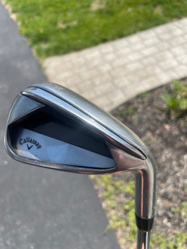 Men's Callaway Paradym 7 Iron Right Handed Regular Flex Steel Shaft 37.5" (Used)