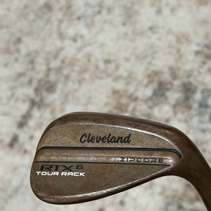 Men's 2021 Cleveland Cleveland RTX 6 ZipCore Tour Rack Raw Right Handed Wedge Stiff Flex 52 Degree S