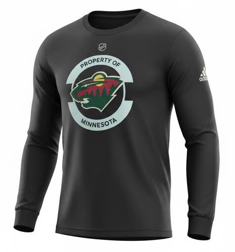 Fanatics Minnesota Wild Long Sleeve Shirt Team Issue 8842