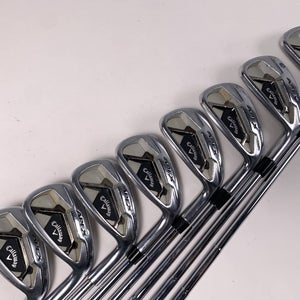 Callaway Apex 21 Iron Set 4-PW+GW Dynamic Gold X100 Mid Extra Stiff RH
