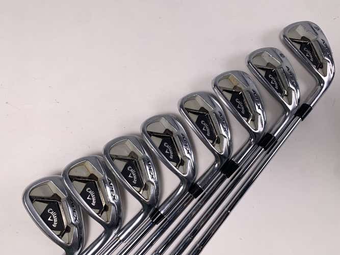 Callaway Apex 21 Iron Set 4-PW+GW Dynamic Gold X100 Mid Extra Stiff RH