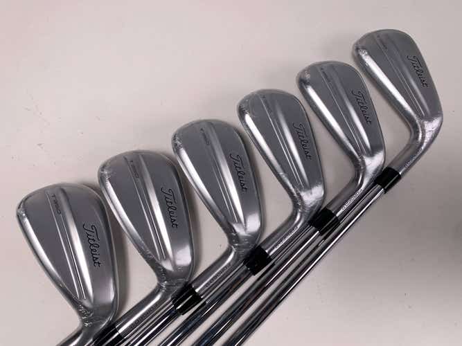 Titleist T350 2025 Iron Set 5-PW True Temper AMT Red Stiff Steel Mens RH NEW