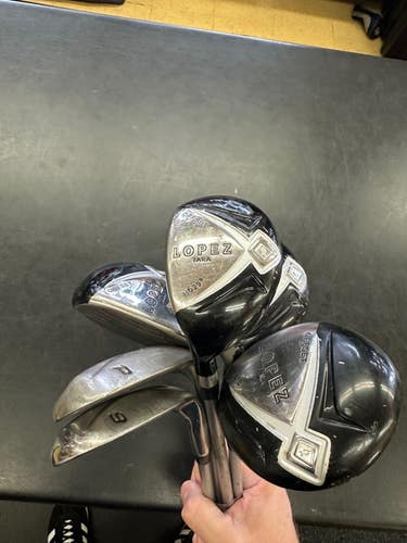 Nancy Lopez Lefty Womens starter Iron Set 6 Pieces (Used)
