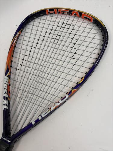 Head Blast XL Racquetball Racket, 3 5/8" w/ Cover, Wrist Strap
