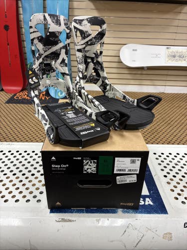 Burton Step On Re:Flex Snowboard Bindings NEW MENS SIZE XL 25/26 City Streets