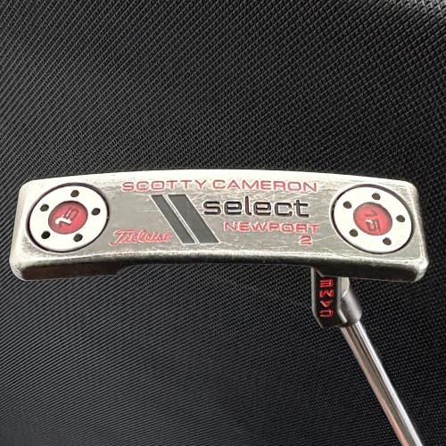 SCOTTY CAMERON SELECT NEWPORT 2 PUTTER (35) + HEADCOVER