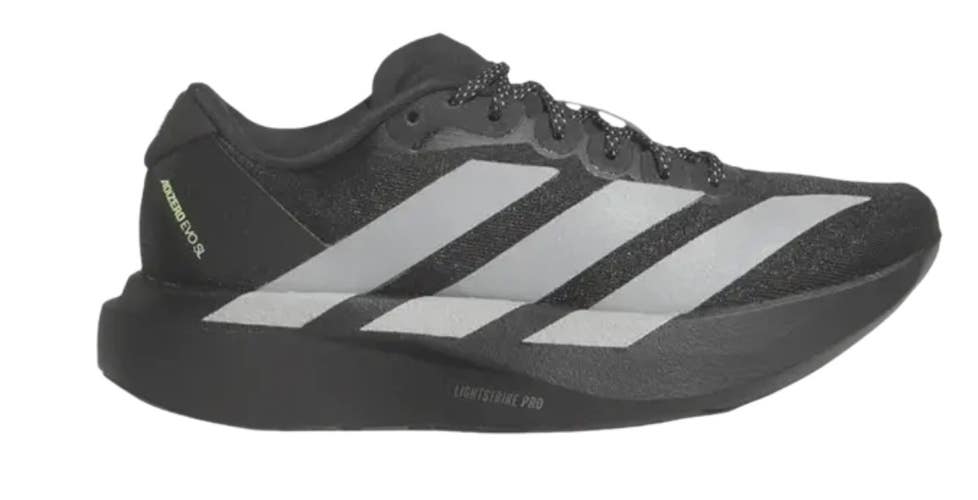 Size 6Y - adidas Adizero Evo SL 'Black Silver' kk3653